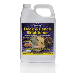 מבהיר דקים | DECK & FENCE | מנקה ומבהיר עץ | ניקיון ותחזוקה לדק